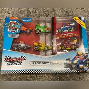 Paw Patrol Ready Race Rescue Toy Cars - Red, Green, Blue, Yellow
